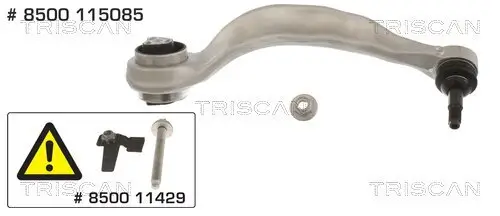 Lenker, Radaufhängung TRISCAN 8500 115085