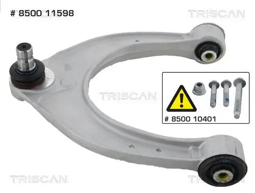 Lenker, Radaufhängung Vorderachse außen oben TRISCAN 8500 11598 Bild Lenker, Radaufhängung Vorderachse außen oben TRISCAN 8500 11598