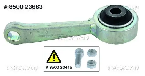 Stange/Strebe, Stabilisator Vorderachse links TRISCAN 8500 23663