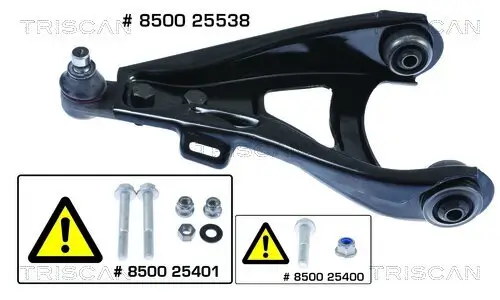 Lenker, Radaufhängung TRISCAN 8500 25538