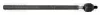 Axialgelenk, Spurstange TRISCAN 8500 28219