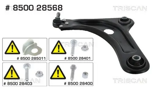 Lenker, Radaufhängung TRISCAN 8500 28568 Bild Lenker, Radaufhängung TRISCAN 8500 28568