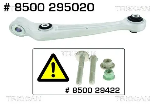 Lenker, Radaufhängung Vorderachse links außen unten vorne TRISCAN 8500 295020 Bild Lenker, Radaufhängung Vorderachse links außen unten vorne TRISCAN 8500 295020