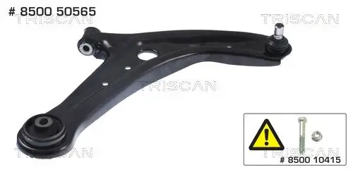 Lenker, Radaufhängung Vorderachse rechts außen unten TRISCAN 8500 50565 Bild Lenker, Radaufhängung Vorderachse rechts außen unten TRISCAN 8500 50565