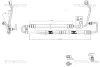 Hydraulikschlauch, Lenkung von Hydraulikpumpe nach Lenkgetriebe TRISCAN 8516 11004