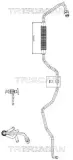 Hydraulikschlauch, Lenkung von Hydraulikpumpe nach Lenkgetriebe TRISCAN 8516 13002