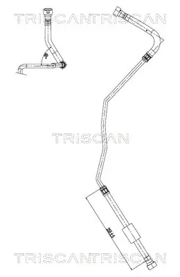 Hydraulikschlauch, Lenkung von Lenkgetriebe nach Ausgleichsbehälter TRISCAN 8516 15001 Bild Hydraulikschlauch, Lenkung von Lenkgetriebe nach Ausgleichsbehälter TRISCAN 8516 15001