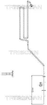 Hydraulikschlauch, Lenkung von Lenkgetriebe nach Ausgleichsbehälter TRISCAN 8516 16013 Bild Hydraulikschlauch, Lenkung von Lenkgetriebe nach Ausgleichsbehälter TRISCAN 8516 16013