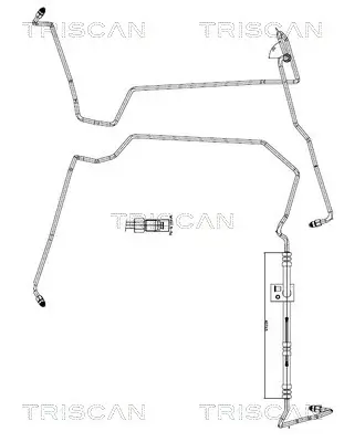 Hydraulikschlauch, Lenkung von Hydraulikpumpe nach Lenkgetriebe TRISCAN 8516 27005