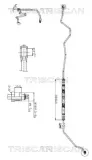 Hydraulikschlauch, Lenkung von Hydraulikpumpe nach Lenkgetriebe TRISCAN 8516 29019