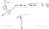 Hydraulikschlauch, Lenkung von Hydraulikpumpe nach Lenkgetriebe TRISCAN 8516 29024