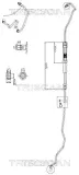 Hydraulikschlauch, Lenkung von Hydraulikpumpe nach Lenkgetriebe TRISCAN 8516 29041