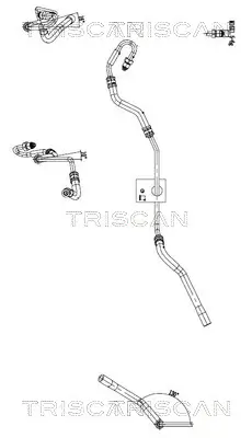 Hydraulikschlauch, Lenkung von Lenkgetriebenach Kühlrohr TRISCAN 8516 29058 Bild Hydraulikschlauch, Lenkung von Lenkgetriebenach Kühlrohr TRISCAN 8516 29058