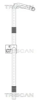 Hydraulikschlauch, Lenkung vom Ölbehälter zur hydraulischen Lenkungspumpe TRISCAN 8516 29074 Bild Hydraulikschlauch, Lenkung vom Ölbehälter zur hydraulischen Lenkungspumpe TRISCAN 8516 29074