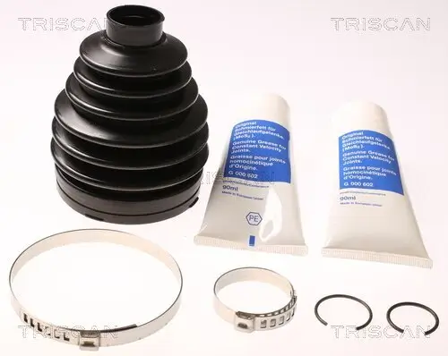 Faltenbalgsatz, Antriebswelle Vorderachse links Vorderachse links radseitig radseitig TRISCAN 8540 14816