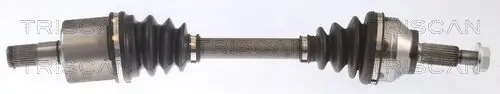 Antriebswelle Vorderachse rechts TRISCAN 8540 16629 Bild Antriebswelle Vorderachse rechts TRISCAN 8540 16629