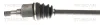 Antriebswelle Vorderachse links TRISCAN 8540 16685 Bild Antriebswelle Vorderachse links TRISCAN 8540 16685