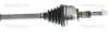 Antriebswelle Vorderachse links TRISCAN 8540 16689 Bild Antriebswelle Vorderachse links TRISCAN 8540 16689