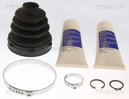 Faltenbalgsatz, Antriebswelle Vorderachse links Vorderachse rechts getriebeseitig TRISCAN 8540 27903