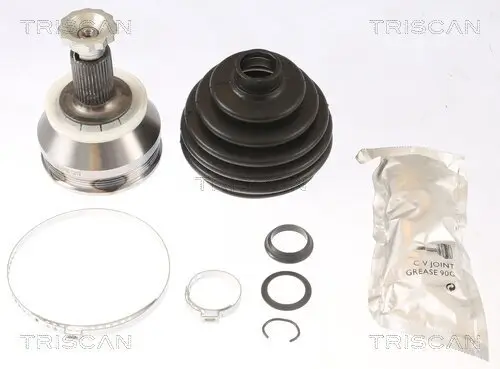 Gelenksatz, Antriebswelle Vorderachse links Vorderachse rechts radseitig TRISCAN 8540 29187