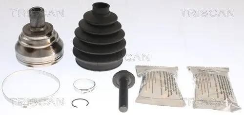 Gelenksatz, Antriebswelle Vorderachse links Vorderachse rechts radseitig TRISCAN 8540 29188