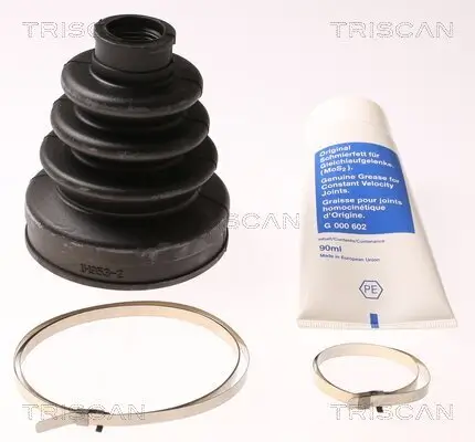 Faltenbalgsatz, Antriebswelle Vorderachse links Vorderachse rechts getriebeseitig TRISCAN 8540 40910