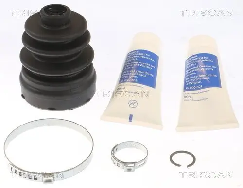 Faltenbalgsatz, Antriebswelle Vorderachse links getriebeseitig TRISCAN 8540 43916 Bild Faltenbalgsatz, Antriebswelle Vorderachse links getriebeseitig TRISCAN 8540 43916