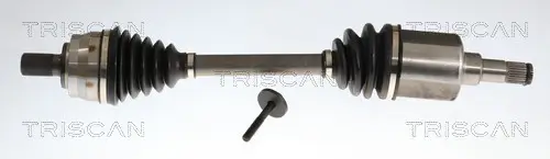 Gelenksatz, Antriebswelle Vorderachse links getriebeseitig TRISCAN 8540 81103