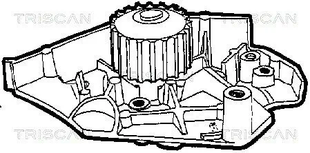 Wasserpumpe, Motorkühlung TRISCAN 8600 10001 Bild Wasserpumpe, Motorkühlung TRISCAN 8600 10001