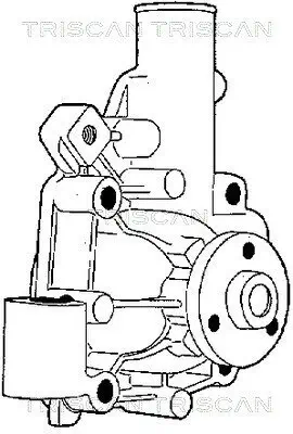 Wasserpumpe, Motorkühlung TRISCAN 8600 10935 Bild Wasserpumpe, Motorkühlung TRISCAN 8600 10935