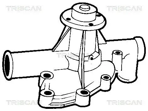 Wasserpumpe, Motorkühlung TRISCAN 8600 11002 Bild Wasserpumpe, Motorkühlung TRISCAN 8600 11002