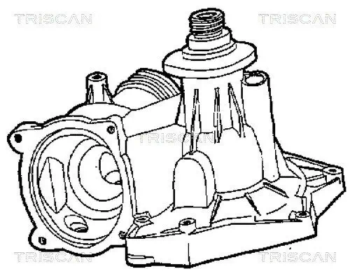 Wasserpumpe, Motorkühlung TRISCAN 8600 11008 Bild Wasserpumpe, Motorkühlung TRISCAN 8600 11008
