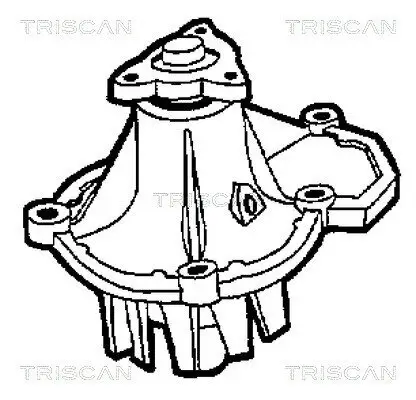 Wasserpumpe, Motorkühlung TRISCAN 8600 14003 Bild Wasserpumpe, Motorkühlung TRISCAN 8600 14003