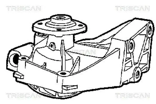 Wasserpumpe, Motorkühlung TRISCAN 8600 15017 Bild Wasserpumpe, Motorkühlung TRISCAN 8600 15017