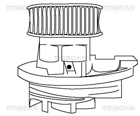 Wasserpumpe, Motorkühlung TRISCAN 8600 24002 Bild Wasserpumpe, Motorkühlung TRISCAN 8600 24002