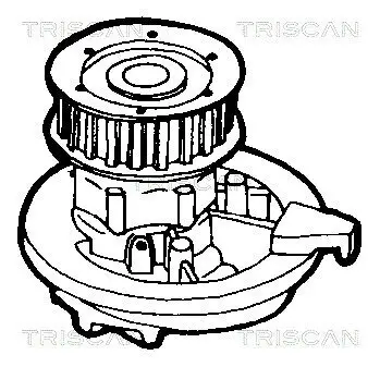 Wasserpumpe, Motorkühlung TRISCAN 8600 24047 Bild Wasserpumpe, Motorkühlung TRISCAN 8600 24047