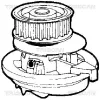 Wasserpumpe, Motorkühlung TRISCAN 8600 24847 Bild Wasserpumpe, Motorkühlung TRISCAN 8600 24847