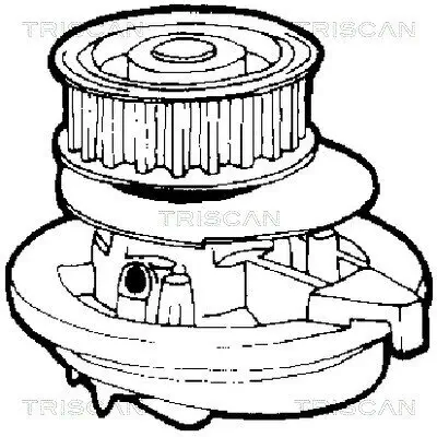 Wasserpumpe, Motorkühlung TRISCAN 8600 24847 Bild Wasserpumpe, Motorkühlung TRISCAN 8600 24847