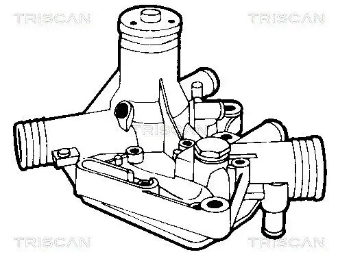 Wasserpumpe, Motorkühlung TRISCAN 8600 25087 Bild Wasserpumpe, Motorkühlung TRISCAN 8600 25087