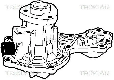 Wasserpumpe, Motorkühlung TRISCAN 8600 29812 Bild Wasserpumpe, Motorkühlung TRISCAN 8600 29812