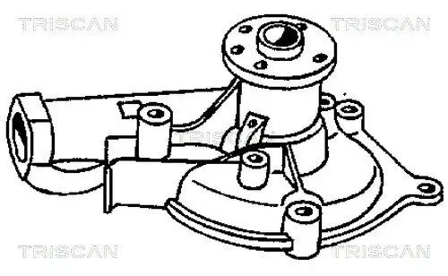 Wasserpumpe, Motorkühlung TRISCAN 8600 42002 Bild Wasserpumpe, Motorkühlung TRISCAN 8600 42002
