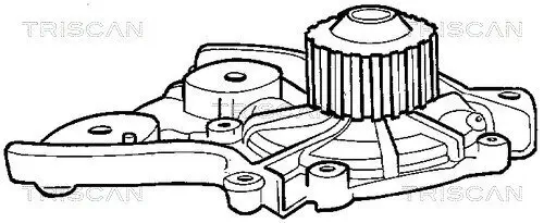 Wasserpumpe, Motorkühlung TRISCAN 8600 50906 Bild Wasserpumpe, Motorkühlung TRISCAN 8600 50906