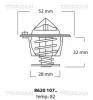 Thermostat, Kühlmittel TRISCAN 8620 10782