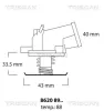 Thermostat, Kühlmittel TRISCAN 8620 8988