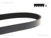 Keilrippenriemen TRISCAN 8640 602744