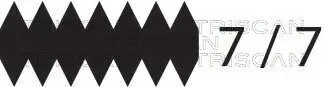 Keilrippenriemen TRISCAN 8640 772074
