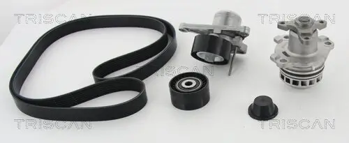 Wasserpumpe + Keilrippenriemensatz TRISCAN 8642 100506 Bild Wasserpumpe + Keilrippenriemensatz TRISCAN 8642 100506