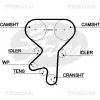 Zahnriemen TRISCAN 8645 5499XS Bild Zahnriemen TRISCAN 8645 5499XS