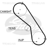 Zahnriemen TRISCAN 8645 5560XS