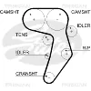 Zahnriemen TRISCAN 8645 5607XS Bild Zahnriemen TRISCAN 8645 5607XS